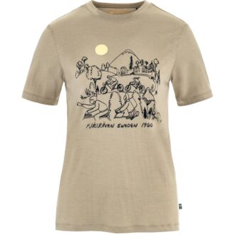 Hoja Lugnt Woll-T-Shirt W