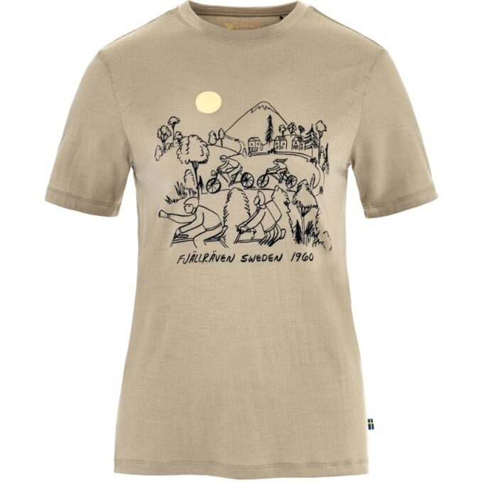 Hoja Lugnt Woll-T-Shirt W Hoja Lugnt Woll-T-Shirt W