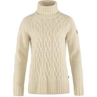Ovik Rollkragenpullover aus Zopfmuster