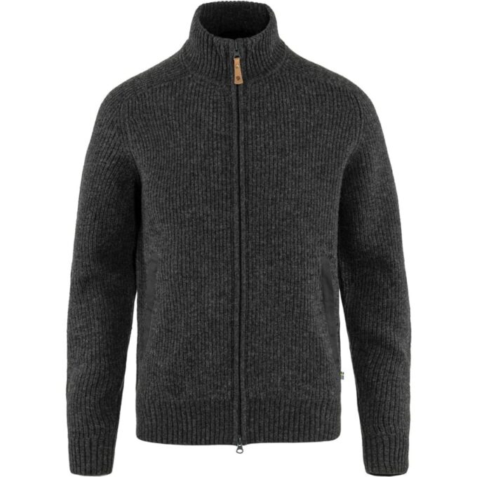 Ovik Zip Cardigan Strickjacke M Ovik Zip Cardigan Strickjacke M